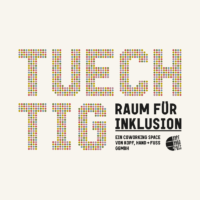 Logo TUECHTIG – Raum für Inkusion